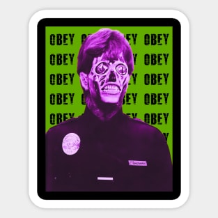 Obey (G) Sticker